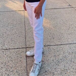 White 90s slim men’s Abercrombie Jeans